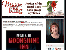 Tablet Screenshot of maggieking.com